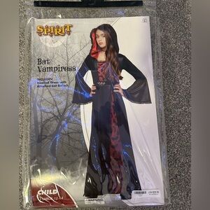 Spirit Bat Vampiress Costume for big girl 12-14 L